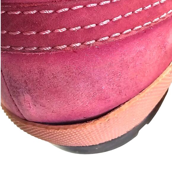 UGG Australia Waddler Kidcore Mauve Pink Leather Fisherman Waterproof Shoes - Picture 12 of 13